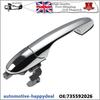 NEW For Fiat 500 Near Side Passenger Side Chrome Outer Door Handle 735592026 UK