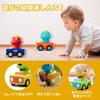 MIRAIMAX Baby Car Dinosaur Racing Car Set with Push Go for Toddlers 6 Months and No Batteries Educational Toy for Ages Indoor and Outdoor Birthday