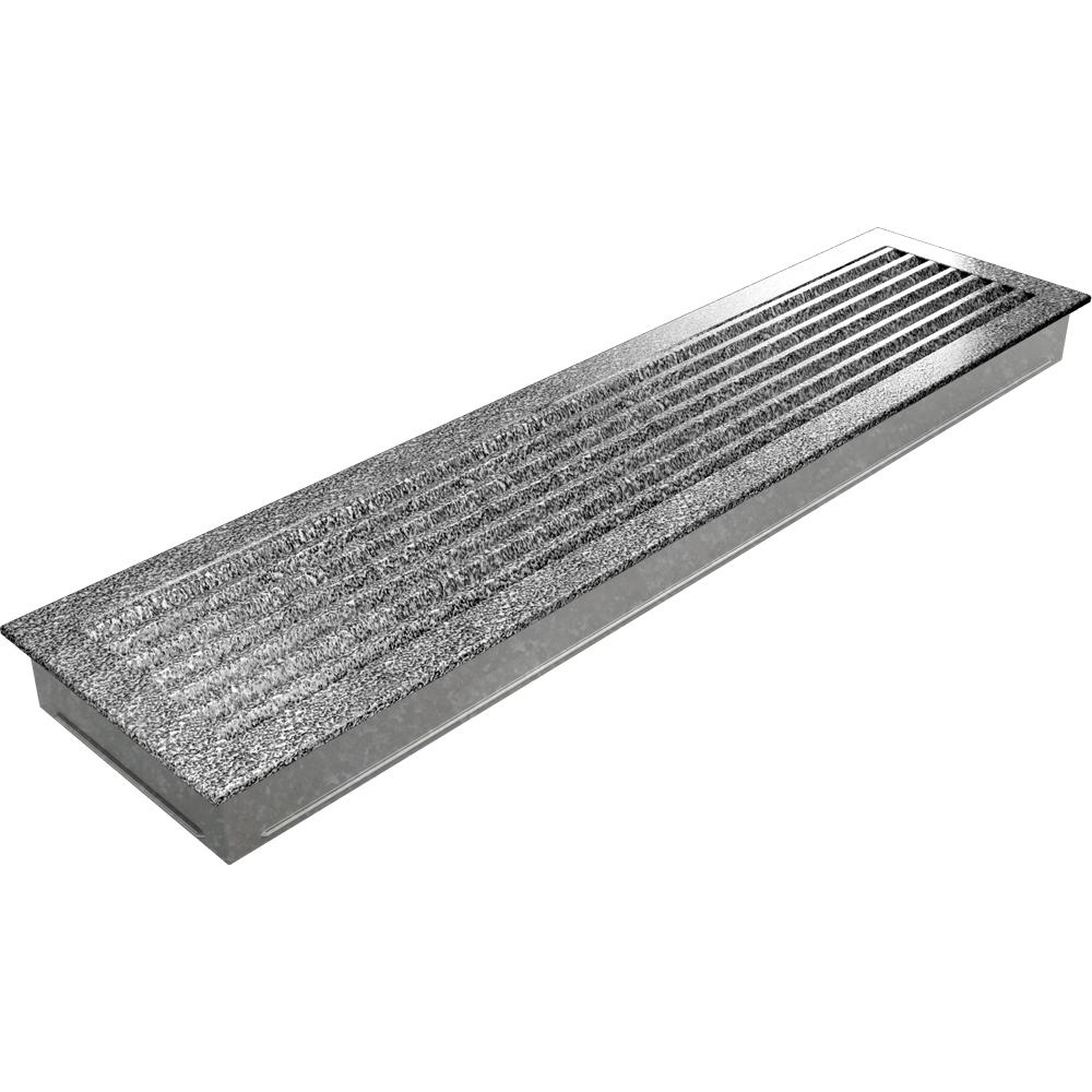Vent Cover FRESH 17x70 Black and Silver
