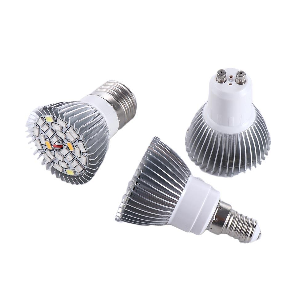 UV IR GU10 E14 E27 Greenhouse Indoor Grow Lamp LED Full Spectrum Plant Lamp Grow Light Phyto Lamp Bulb