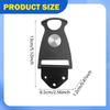 Solid Material Rotatable Quick Hang Hook Electrician Waist Belt Pouch  Daily Repair Scenarios