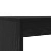 Dining Set 2 pcs Black Oak Effect Particleboard