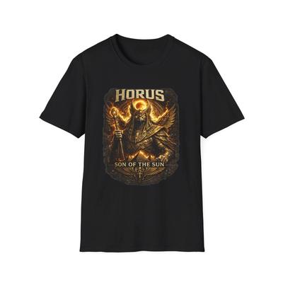 Horus Son Of The Sun Children's Children's Children's T  Children's T-shirt Egyptian Falcon God Graphic Tee