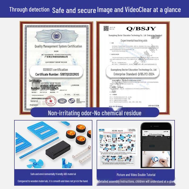 HANDUNYOU STEM Physics & Chemistry Experiment Kit