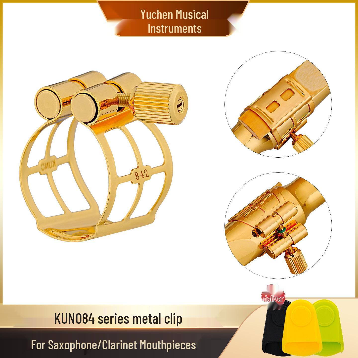 

KUNO Jiu Ye Металева лігатура для саксофона альт/сопрано/тенор та кларнета - Серія 84 Soprano Plastic Mouthpiece KL-841