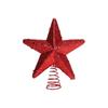 Christmas Colorful Sequin Foam Tree Top Star Christmas Tree Five-pointed Star Tree Top Layout Window Desktop Ornaments