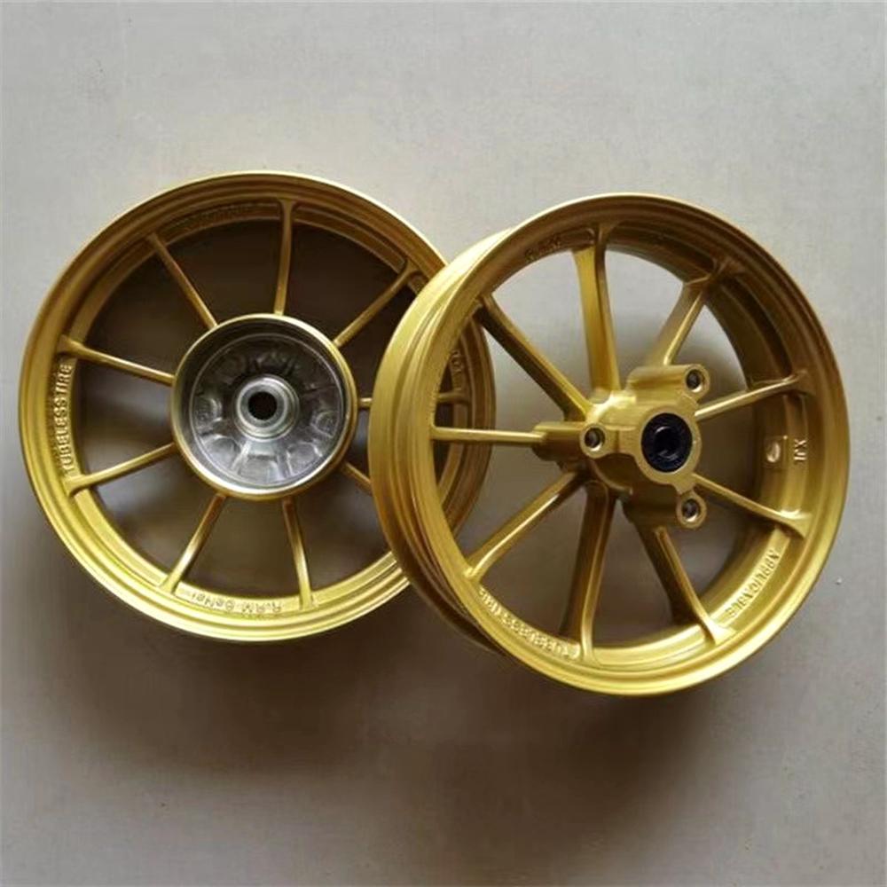 For Honda DIO50 AF18/27/28 Z4 ZX AF34/35/56 Modify 10-inch Aluminum Wheel Rim Front Disc Brake Wheel Rear Drum Brake Wheel Rim