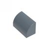 50g/83PCS 37352 Curved 1 x 2 x 1 No Studs with corners Block Moc Color Compatible with Brick DIY Children's Toy