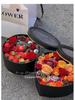 Heart-Shaped Transparent Gift Box for Flowers & Fruits - Perfect for Valentine's Day