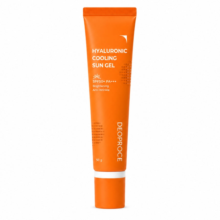 Deoproce Hyaluronic Cooling Sun Gel SPF50+ PA+++ 50мл*1Pc/2Pcs/3Pcs/4Pcs 1Pc