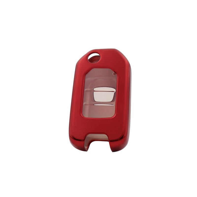 TPU Transparent Film Car Remote Key Cover Case Shell Key Fob for Accord Civic City HR-V XR-V Vezel CR-V Crider Jade Odyssey Protector Holder