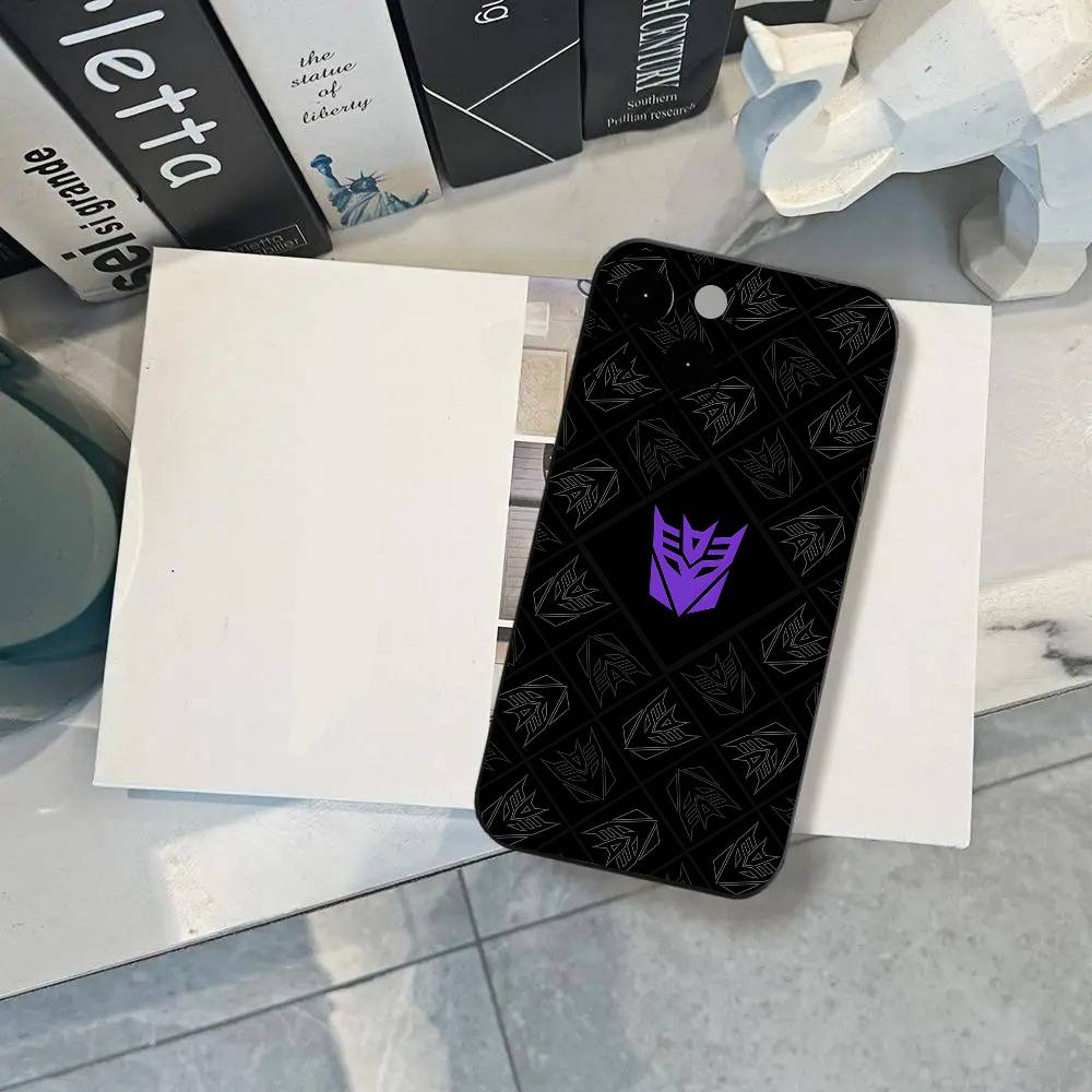 Cool T-Transformers Decepticon Movie Phone Case For IPhone 17 16 15 14 13 12 11 PRO MAX PLUS Mini Soft TPU Skin Cover Gift
