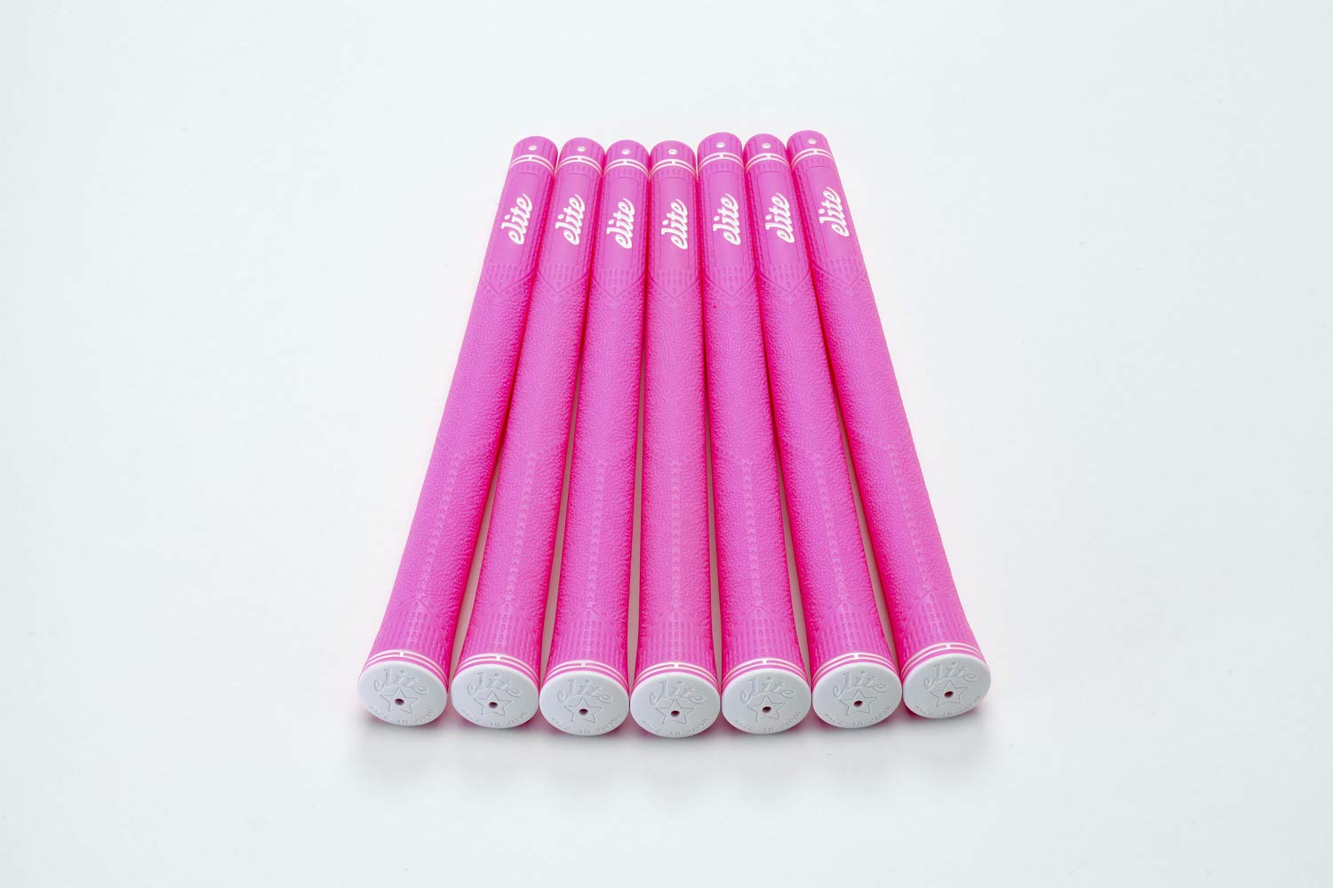 

elitegrips Гольф Грипсы CX46 набор Насыщенно-розовый с линией сзади 7 штук