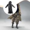 1/12 Scale Male Coat Model Miniature Decoration Accessories Cosplay Windbreak Figure Clothes,