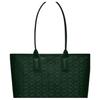 Michael Kors Jodie Letter Logo Vintage Casual Commuter Large Capacity Tote Bag Women tote Dark-Green 35F1S2JT2C-305