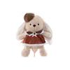 Soft Childrens Rabbit Plush Toy With Dress And Hat Decoration For Birthday Gift