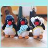 Adorable Plush Penguin Keychain Soft And Cute Hanging Stuffed Animal Toy