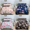 Neues Schönes Kirschblütenmuster Bettwäscheset Schlafzimmer Blumen Landschaft Bettbezugset Kissenbezug King Doppel Twin Bettwäsche