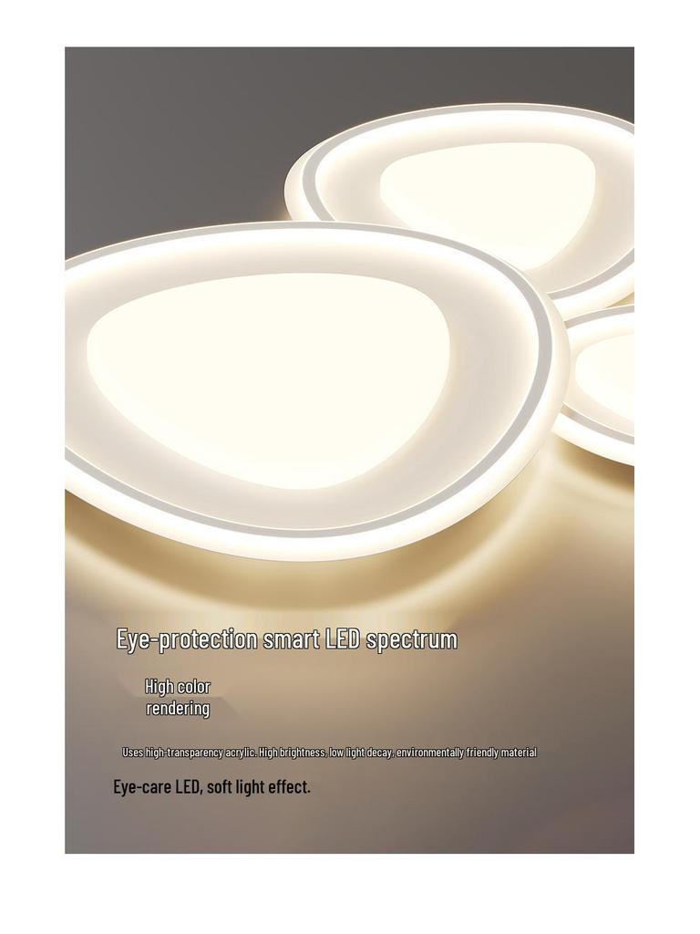 Smart Nordic LED Cloud Ceiling Light - Modern Minimalist, Eye-Protecting for Bedroom, Living Room, Dining Room