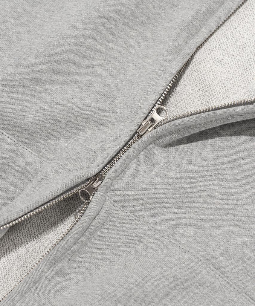 Cargobros Heavy Work Oversized Sweat Zip-Up (Gray)