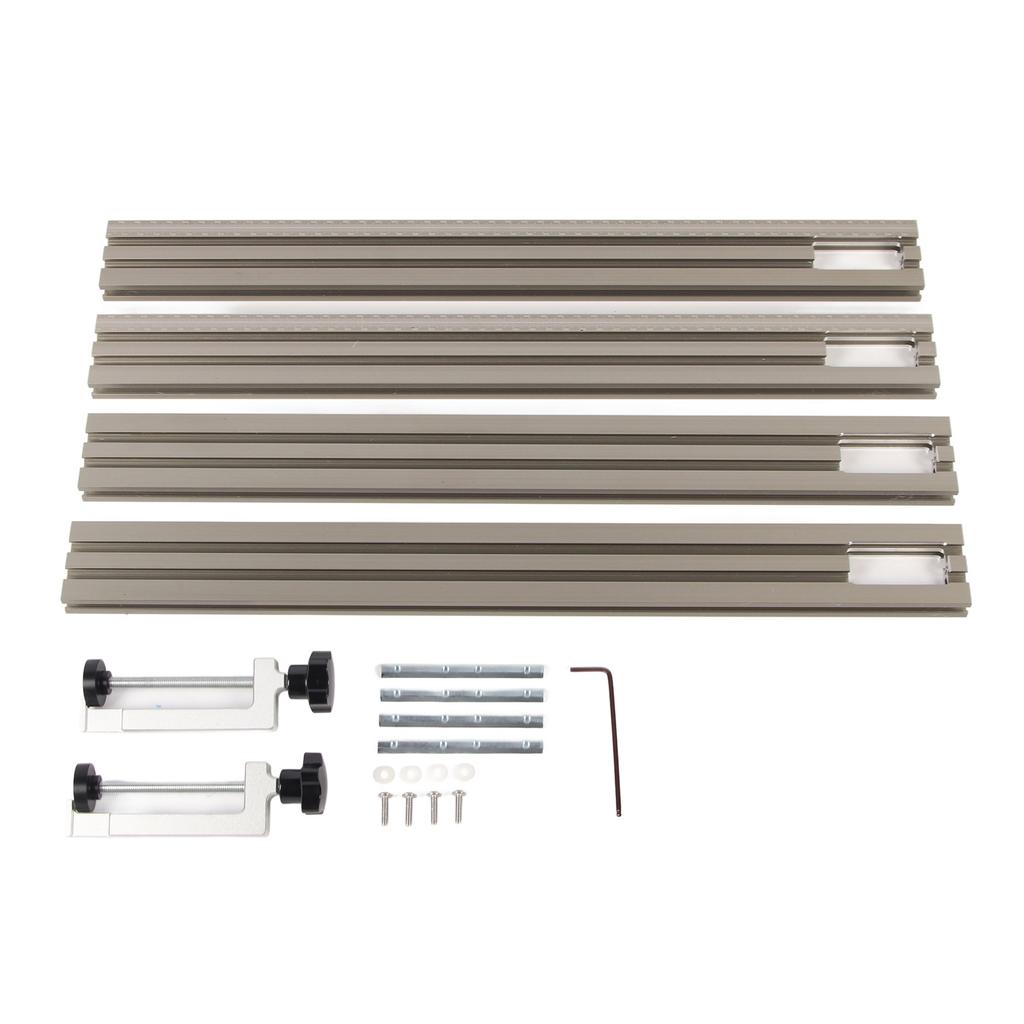 Trimming Machine Guide Rail 500mm Aluminum Alloy Adjustable Auxiliary Guide Rail Bracket for