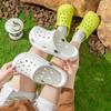 Summertime Clogs Women Sandal Shoes Daily Eva Lightweight Outside Women'S Shoes Anti Slip Thick Bottom Beach Slides Daily Garden Shoes