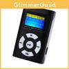 Compact Metal Mp4 Music Player With Mini Lcd Screen And Stereo Headphone Jack