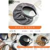 Trendy Women's Sun Hat Uv Protection Wide Brim Visor Breathable Cotton Polyester