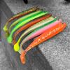 8Pcs Soft Fishing Lures 7.5cm 2.5g Artificial Baits Paddle Tail Swimbaits Fishing Lure for Bass Trout T Tail Baits