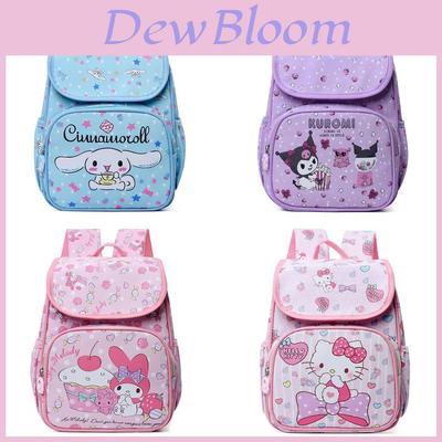 Hello Kitty Melody Kuromi Cinnamoroll Backpack With Breathable Oxford Fabric For School Learning