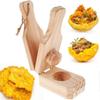 Banana Press With Handle Banana Mashing Tool Kitchenware Wooden Craft