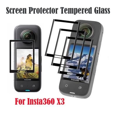 Insta360 X3 Kamera Aksesuarları Ekran Koruyucu Temperli Cam Ultra Net LCD HD Insta 360 X3 Aksiyon Kamera Aksesuarları