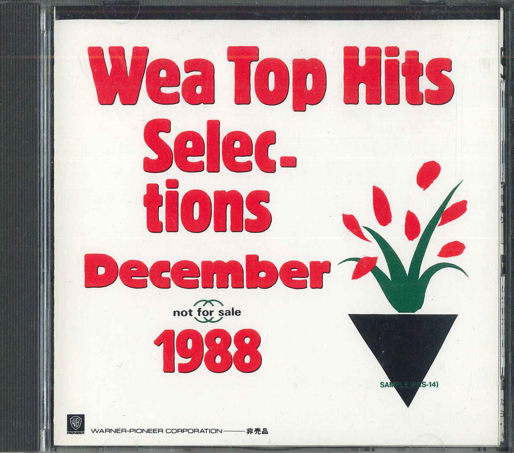 

CD VARIOUS - Wea Top Hit Selections December 198 PCS14 WARNER PIONEER 1988 Japan Rock