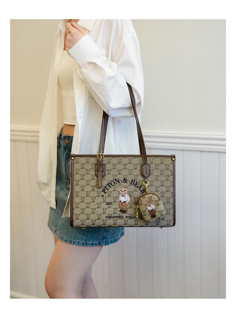 North Bag Damen Tragetasche mit großem Fassungsvermögen und trendigem Design mit Münzfach