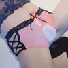 Couple Lingerie Panties Sexy Butt Transparent Underpants Sissy Club Transvestite Underwear Men Open Closed Penis Sheath Briefs