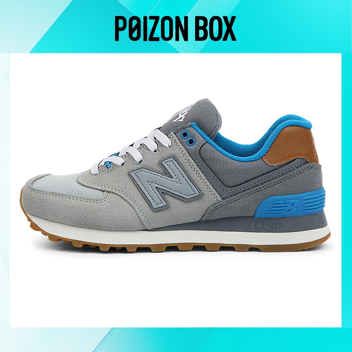 

кроссовки New Balance 574 Collegiate WMNS Grey/Blue/Brown WL574AMB