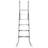 Pool Ladder for Semi Inground Pools 222 X 128 Cm 5 Step