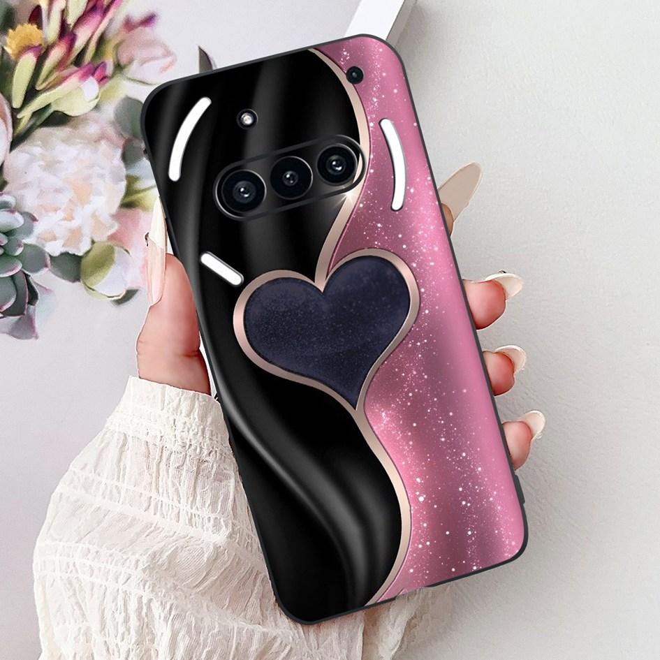 For Nothing Phone 3A 2025 Case A059 Fashion Flower Cats Cartoon Silicone Soft Shockproof Cover For Nothing Phone3A 3A Pro Bumper
