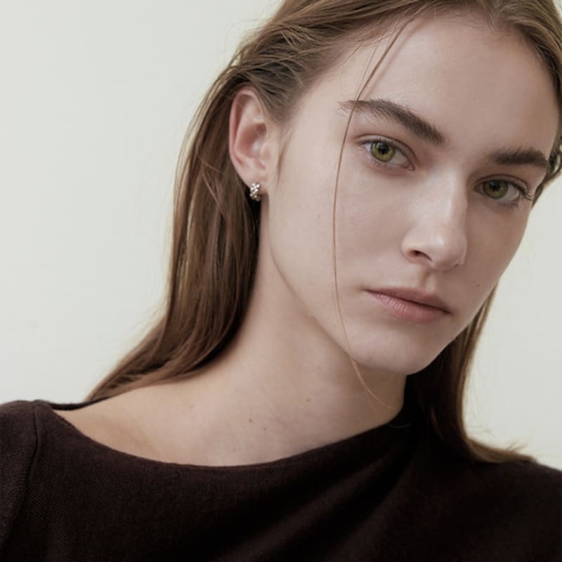 

MZUU CLASSIC Small Hoop Earrings silver