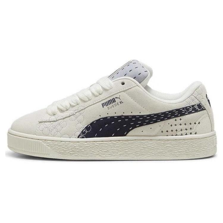 PUMA Suede XL  Beige Black  Unisex 395777-02 EU 44