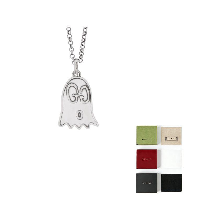 Gucci Collane in Argento Sterling 925 Unisex Argento 455276-J8400-0701