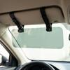 Car Sun Visor Extension Designed for Glare Reduction with Adjustable Length and Dual Clips Compatible Most Car Models