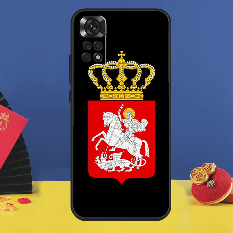 

Georgia Flag Phone Case For Xiaomi Redmi Note 15 Pro Plus 13 12 11 9 10 14 Pro 10C 12C 13C 14C 15C Cover Redmi Note 10 4G