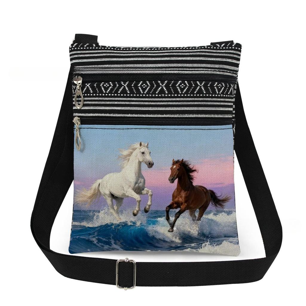 Women's Crossbody Bag Oil Painting Creative Shoulder Bag