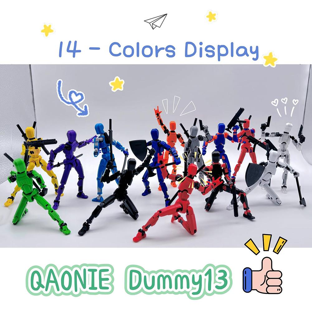 Titan 13 Actionfiguren T13 Figur 3D Gedruckt Mehrgelenkig Beweglich Lucky 13 Actionfigur Nova 13Action Figur Dummy Heimdekoration