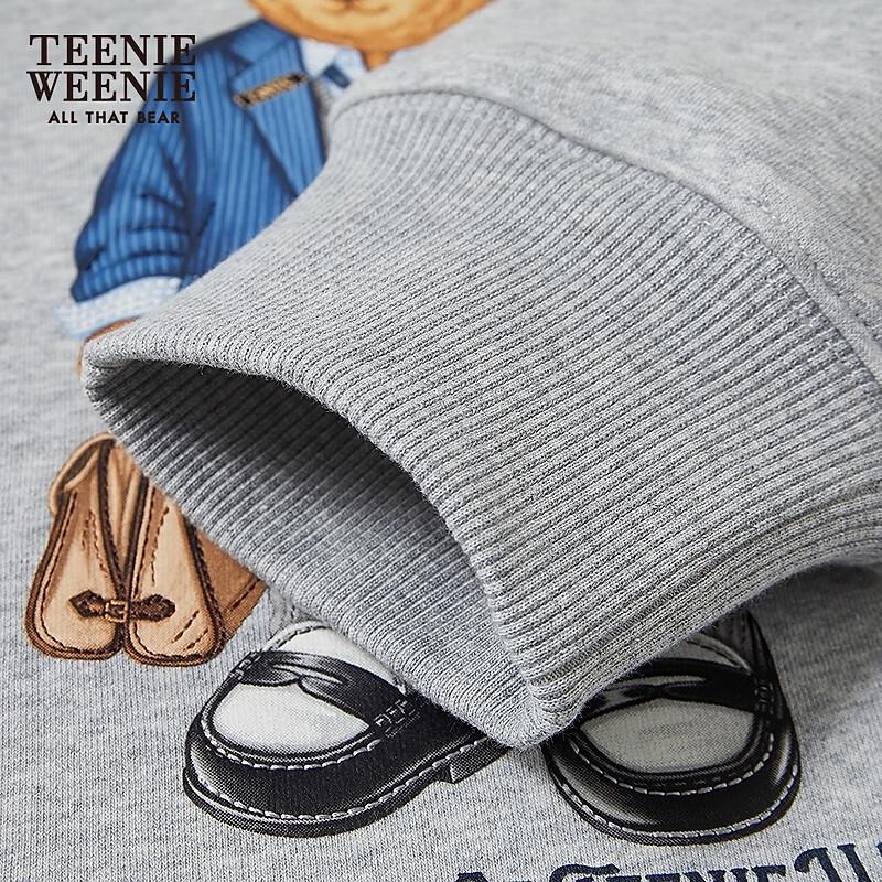 Teenie Weenie Women's Little Bear Cartoon Sweatshirt