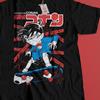 Maglietta Anime Detective Conan Vintage Anni '90, T-shirt Grafica Conan Edogawa, Maglietta Streetwear Manga, Regalo Otaku, Abbigliamento Anime Giapponese Unisex