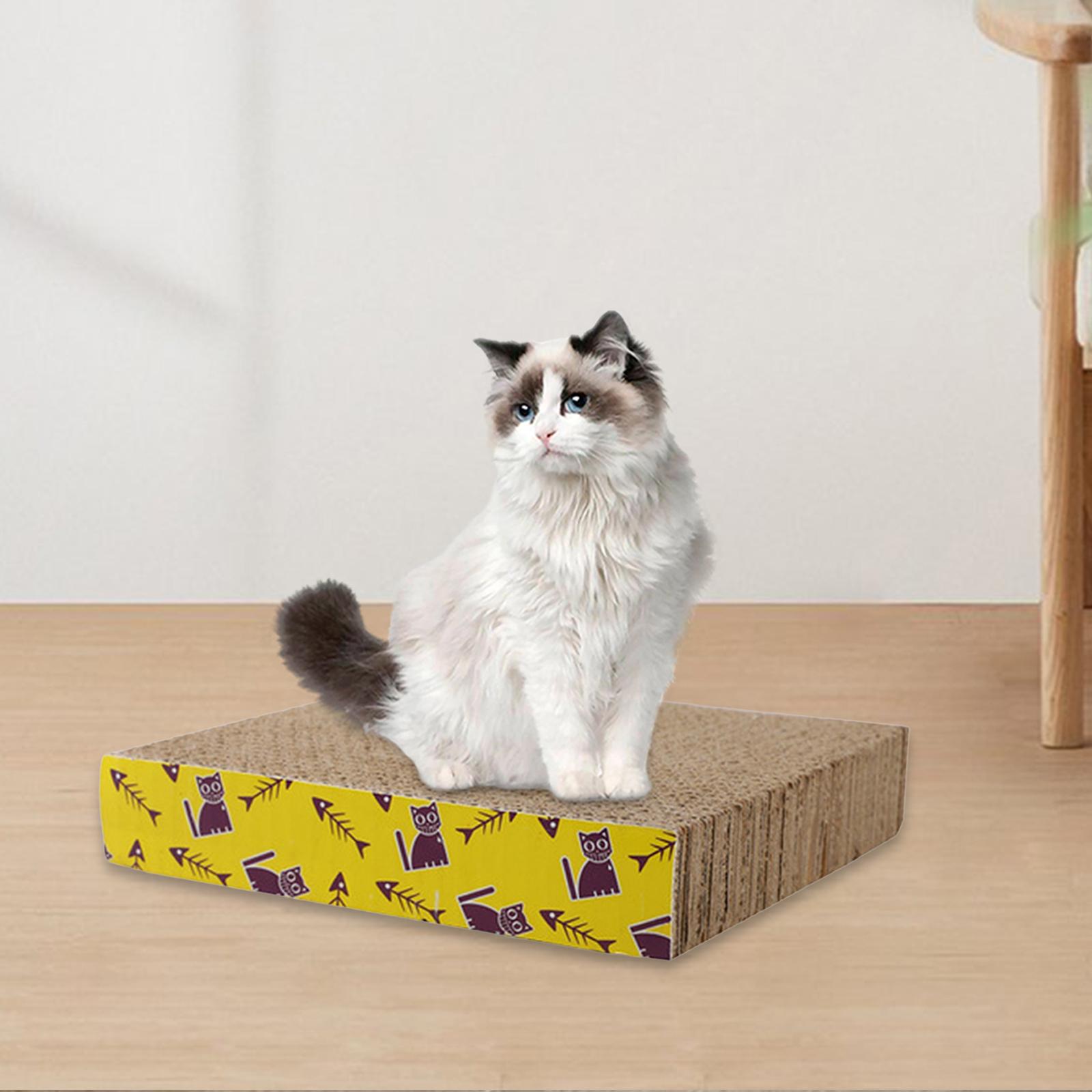

Cat Scratching Board Bed Cat Scratchers Cardboard Cat Scratch Pad Nest for Sleeping Playing Grinding Small Medium Large Cats