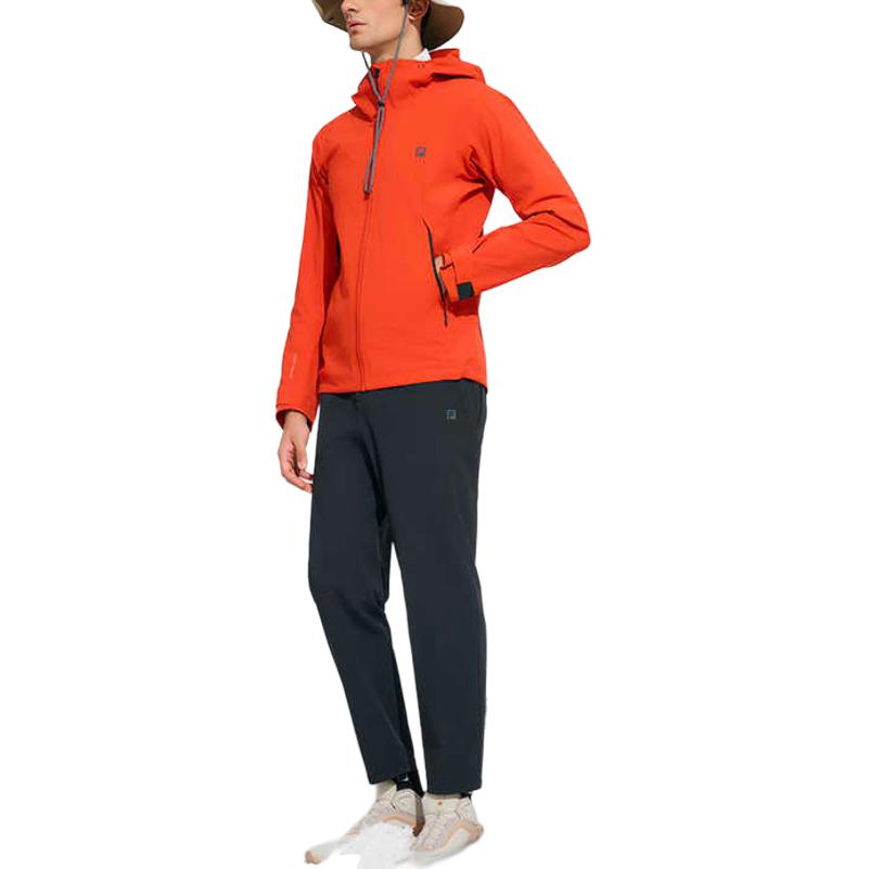 FILA Waterproof Windbreaker Jacket Men's Sandy Orange A11M447704FOR