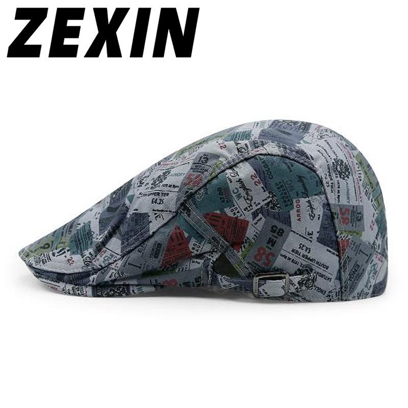 Beret Son Men and Women Fashion Light Shade Cap Outdoor Leisure Women's Hats Spring and Summer Sunscreen Breathable Duck Tongue Hat